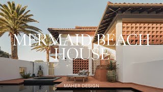 Inside a Dream Beach House With An Amazing Kitchen and Interior Design House Tour [upl. by Eeresid]