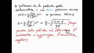 Leggi orarie di una particella in un condensatore [upl. by Itnahs848]