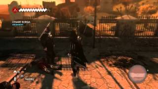 Assassins Creed Brotherhood Bug Cesare Borgia [upl. by Jecho]