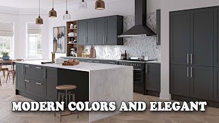 Modern Kitchen Colors 2024 What Best Colors For Modern Kitchen 2024 [upl. by Notfilc]