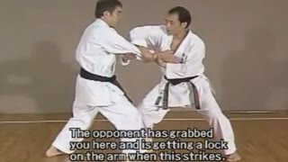 Karate Heian Sandan kata Bunkai [upl. by Mikah748]