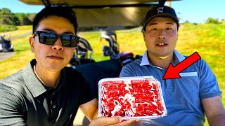 Golf but every hole is KBBQ Mukbang [upl. by Cowan]