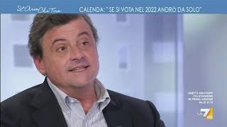 Carlo Calenda quotNo vax Vadano a manifestare in un campo fuori dal Grande Raccordo Anulare [upl. by Gautier]