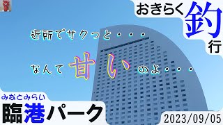 【横浜・臨港パーク】おきらく釣行【20230905】 [upl. by Appleby]