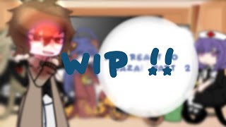 🎟ADA React To Osamu Dazai Pt 2 WIP [upl. by Nosremaj234]