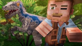 The RAPTOR SQUAD Have Escaped Jurassic World Minecraft Game Universal Studios Adventure [upl. by Rajewski]