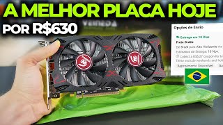 RX 5500XT POR R630 DO ALIEXPRESS VENDIDA NO BRASIL A MELHOR PLACA HOJE PRA FULL HD TESTES E MAIS [upl. by Douville]