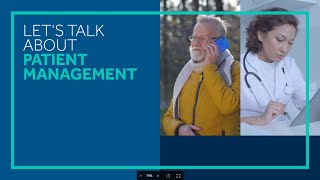 Let’s talk about Patient Management about how Medtronic can help [upl. by Aikat306]