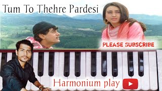 Tum To Thehre Pardesi 💔 दर्द भरे गाने  Altaf raja  play harmonium  Shivam keys 01  gaane [upl. by Benkley48]