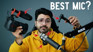 BEST MICROPHONE for YouTube Videos  Types of Mic Explained [upl. by Loats]