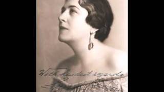 Contralto Sigrid Onegin  Printemps qui commence 1929 [upl. by Evania]