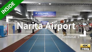 4K Japan  Narita International Airport Floor Guide Terminal 3 [upl. by Gnod]