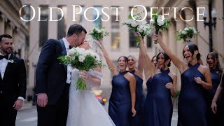 Magnificent Wedding Video at St James Chapel amp The Old Post Office Chicago  Carli amp Sean [upl. by Nneb]