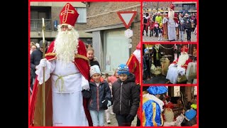 Sint op bezoek in Buggenhout [upl. by Atolrac]