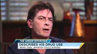 Charlie Sheen explaining his drug use [upl. by Gnouhc]