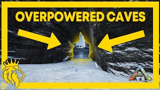 TOP 10 OVERPOWERED CAVES On ARK  ARK Survival Evolved [upl. by Enellek407]