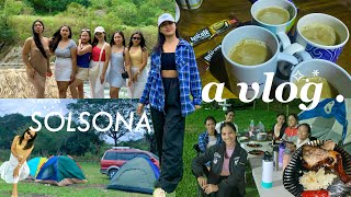 SOLSONA —— a one day trip camping 🏕️ amp hiking 🏚️🥾 [upl. by Crawford]