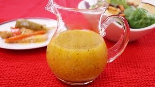 How To Make White Balsamic Vinaigrette Salad Dressing Recipe Diane KometaDishin With Di 75 [upl. by Tung]