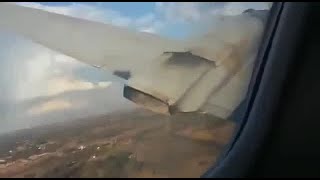 VIDEO Final moments of fatal plane crash caught on camera by passenger [upl. by Prasad]