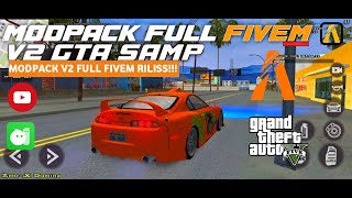 MODPACK FULL FIVEM  SIZE 200MB ANDROID  RINGAN V2 TERBARU [upl. by Frayda947]