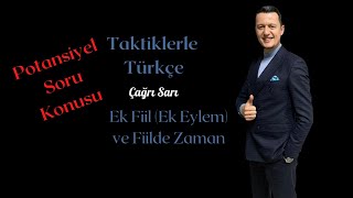 EK EYLEM EK FİİL VE FİİLDE ZAMAN  BASİT VE BİRLEŞİK ZAMANLI FİİLLER 2023 [upl. by Ches]