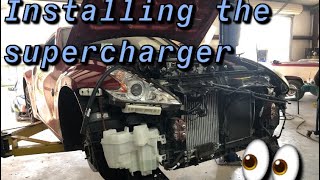 Stillen Supercharging My 370Z Episode 2 Installing The Kit [upl. by Heddy]