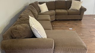 Used Bauhuas 4Piece Sectional ONLY 699  Used Furniture Store NJ [upl. by Eohce]