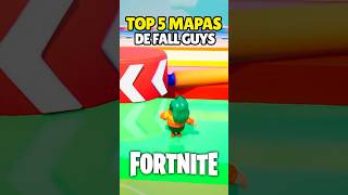 Top 5 Mapas de Fall Guys en Fortnite Creativo ✅ [upl. by Ewen652]