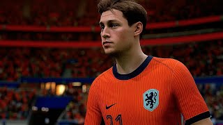 ARGENTIA VS NETHERLAND  FC24 GAMEPLAY [upl. by Esilram]