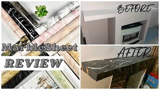 Most Viral Marble Sheet review😃😃Daraz product 😍Shocking results😮Before amp After😍Minahil Nadeem [upl. by Mignon]