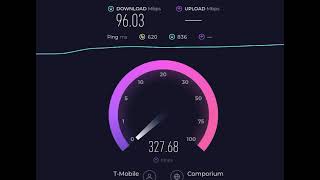 TMobile Home Internet Speed Test [upl. by Liew]