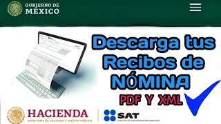 Como descargar mis Recibos de NÓMINA en Febrero 2023 [upl. by Dex350]