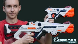 Nerf Alphapoint amp Deltaburst LaserOps Blaster  Magicbiber deutsch [upl. by Lainad]