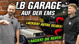 Tuning Talk mit der LB Garage auf der Essen Motor Show 2023 [upl. by Arihsan839]