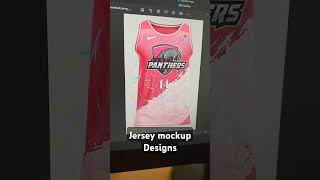 Jersey Mockup Design Photoshop shorts photoshop [upl. by Gonroff]