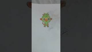 Grookey 😍😍😍pokemon grookey anime drawing popular viralshort pokemonmasterjourneys [upl. by Verda]