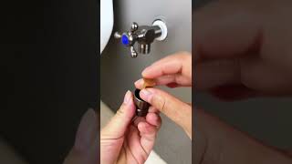 Washing machine faucet installation water stop rod water stop needle [upl. by Wilfred192]