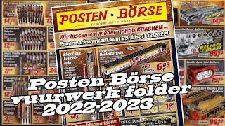 POSTEN BÖRSE DE VUURWERK FOLDER 20222023 [upl. by Eninnej]