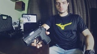 Review beretta PX4 storm GBB  WE Bulldog Compact [upl. by Grochow]