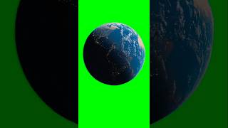 Earth 🌎 green screen earth viral greenscreen greenscreenai [upl. by Bianchi]