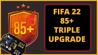 Opening 85 Triple Upgrade Pack On Fifa 22 massive pulls  French INFORM  plus headliner [upl. by Saddler]