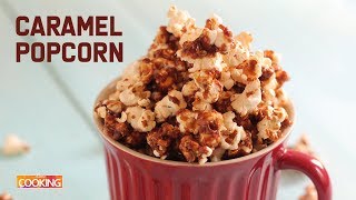 Caramel Popcorn  How to Make Perfect Caramel Popcorn  Easy Snack [upl. by Dulcie]