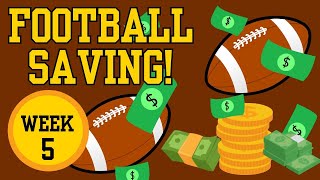 Saving Money With Football  Cash Stuffing  Savings Challenge [upl. by Lugar]