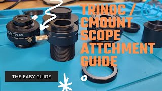 Trinocular  CMount Microscope Attachments  All You NEED to Know About FOCUS in 11 MInutes [upl. by Licko]