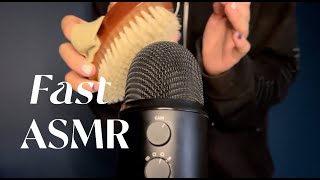 ASMR  Scratching tapping lid sounds mic brushing🫨🥱 [upl. by Nodnab]