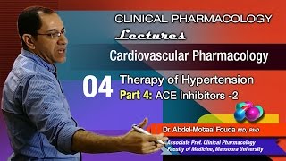 Cardiovascular Pharmacology Ar  04  ACEIs Part2 [upl. by Durham124]