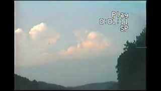 Clarksburg West Virginia 1997 Severe thunderstorm and a funnel [upl. by Tristan]