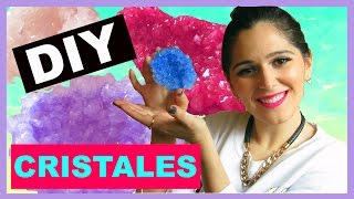 DIY Como Hacer Cristales con Borax ♡ Argentina  STEPHT [upl. by Ydnirb17]