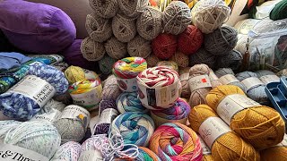 Found More Hobby Lobby 75 off Yarn Today Yarn Haul [upl. by Sherry]