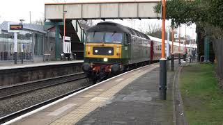 D1935 47805 amp LSL Chairmans Train  Cradley Heath  19th March 2024 [upl. by Ragen641]